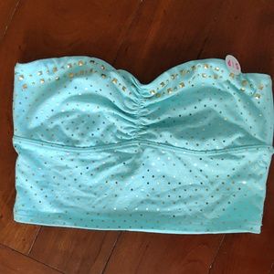 Victoria's secret light blue crop top